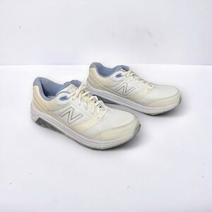New Balance 928 V2 Lace Up White Leather Comfort Walking Sneakers Shoes Size 7.5